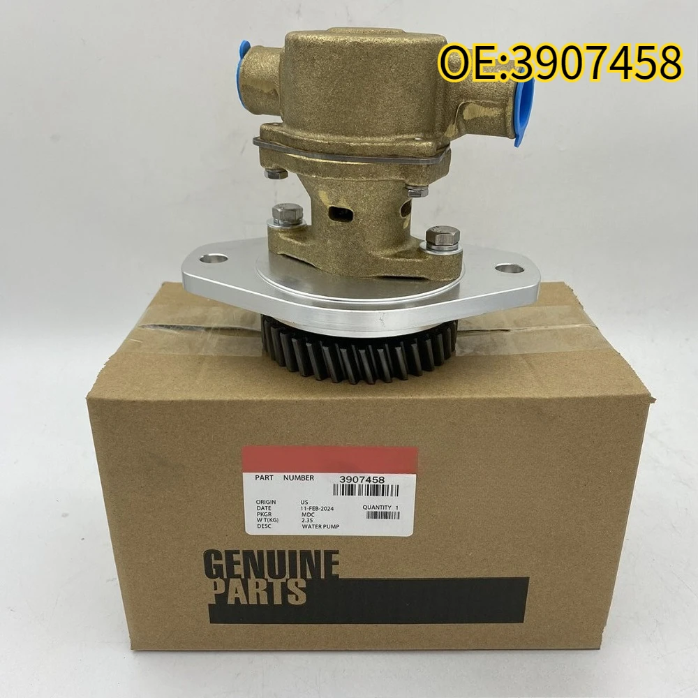 High quality New For 3907458 Water Pump For Cummins Engine 4B 4BT 6B 6BT Cooling Seawater
High quality New For 3907458 Water Pump For Cummins Engine 4B 4BT 6B 6BT Cooling Seawater