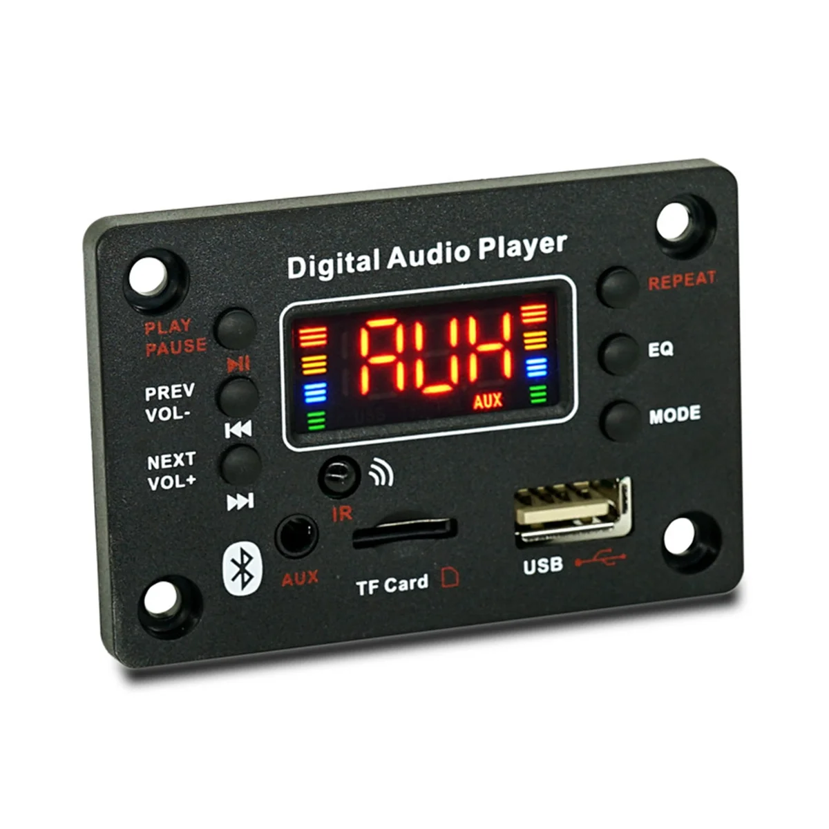 A57G-Bluetooth Module Car Audio Mp3 Decoder Bluetooth Mp3 Decoder Board Power Amplifier Board External Microphone Function
A57G-Bluetooth Module Car Audio Mp3 Decoder Bluetooth Mp3 Decoder Board Power Amplifier Board External Microphone Function