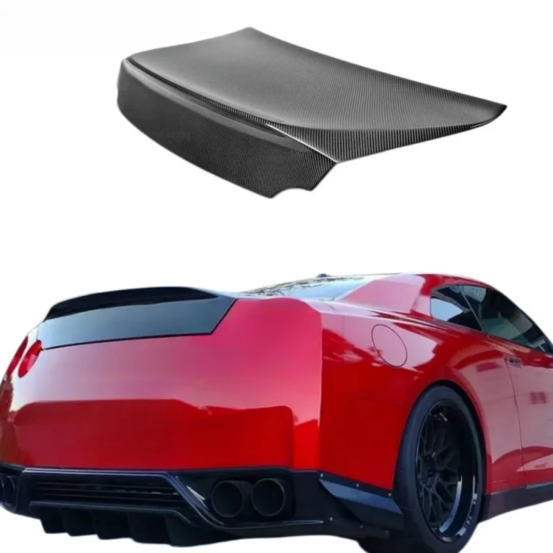High Quality Carbon Fiber Duckbill Trunk Lid for R35
High Quality Carbon Fiber Duckbill Trunk Lid for R35