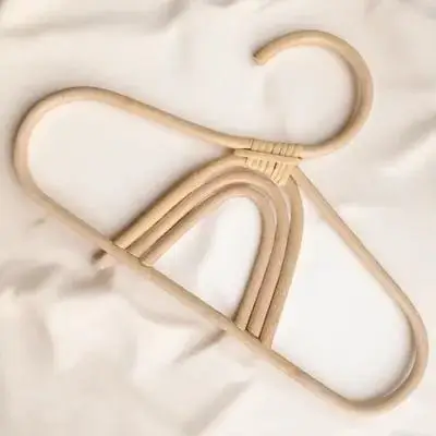 Natural Rattan Baby Hanger Sturdy Non Scratch Hangers for Childrens Closet Organizing Newborn Garments
Natural Rattan Baby Hanger Sturdy Non Scratch Hangers for Childrens Closet Organizing Newborn Garments