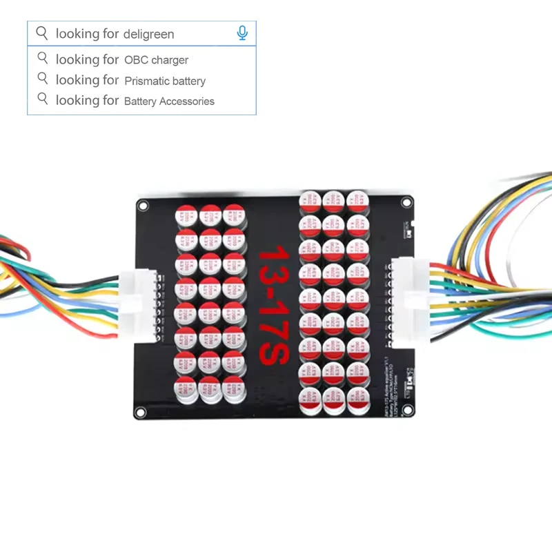13-17S BMS 5A Active Balancer Equalizer Lifepo4 LTO Battery Energy Equalization Capacitor Equilibrador Ecualizador Activo
13-17S BMS 5A Active Balancer Equalizer Lifepo4 LTO Battery Energy Equalization Capacitor Equilibrador Ecualizador Activo