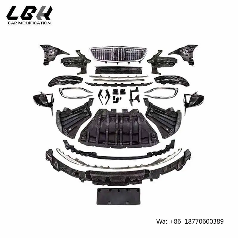 Upgraded Version Body Kit for Mercedes-Benz S-class 06-12 W221 Upgrade 18 W222 S63 Car Exterior Modification Upgrade Surround
Upgraded Version Body Kit for Mercedes-Benz S-class 06-12 W221 Upgrade 18 W222 S63 Car Exterior Modification Upgrade Surround