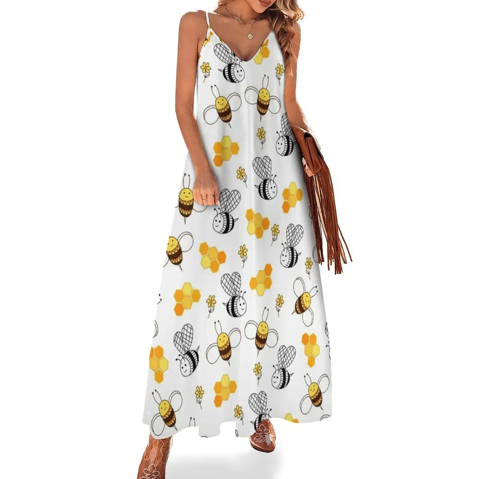 Lovely bees Sleeveless Dress dresses with long sleeves women party dresses long dresses for women for prom
Lovely bees Sleeveless Dress dresses with long sleeves women party dresses long dresses for women for prom