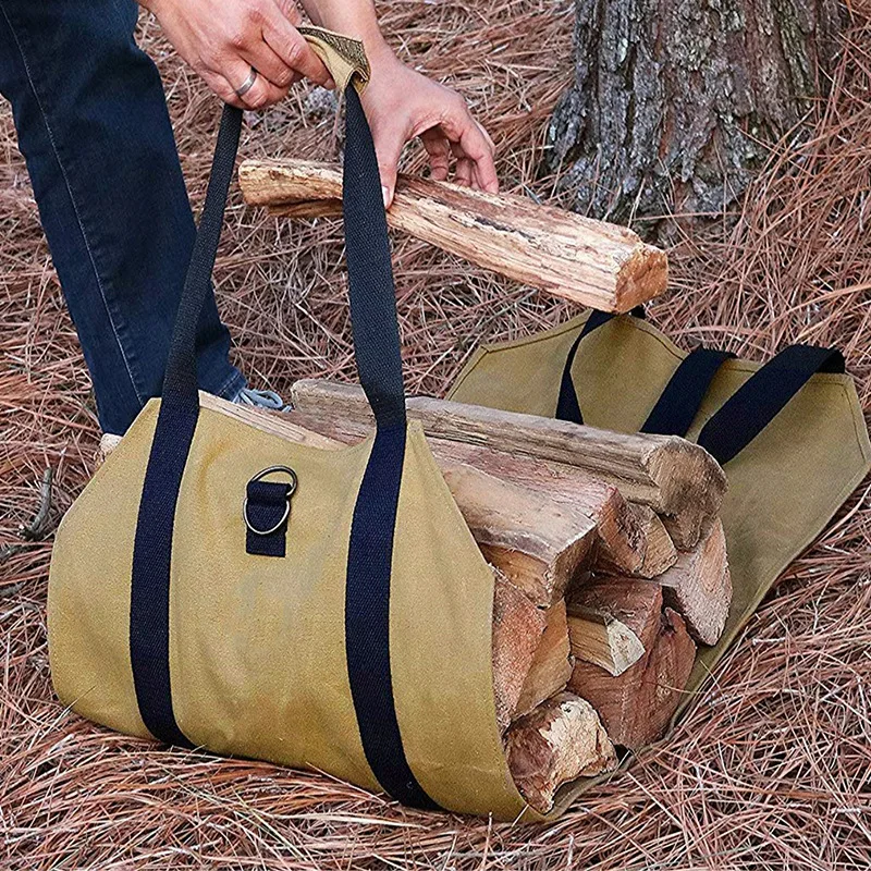 Outdoor storage firewood bag Oxford cloth logging bag portable firewood storage bag multifunctional firewood tote bag
Outdoor storage firewood bag Oxford cloth logging bag portable firewood storage bag multifunctional firewood tote bag