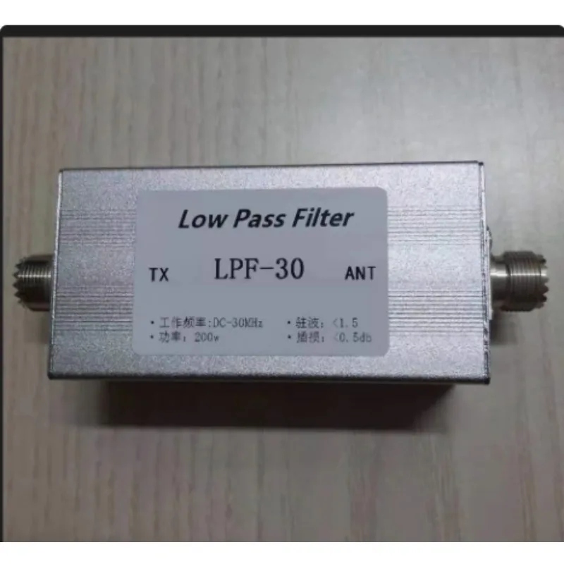 For Filtre passe-bas Ldissolve, LPF-30 de filtre passe-bas à ondes courtes 1-30MHz 1-60MHz 
For Filtre passe-bas Ldissolve, LPF-30 de filtre passe-bas à ondes courtes 1-30MHz 1-60MHz