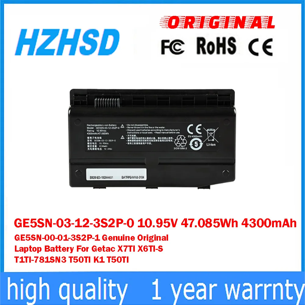 GE5SN-03-12-3S2P-0 10.95V 47.085Wh 4300mAh GE5SN-00-01-3S2P-1 Genuine Original Laptop Battery For Getac X7TI X6TI-S T1TI-781SN3
GE5SN-03-12-3S2P-0 10.95V 47.085Wh 4300mAh GE5SN-00-01-3S2P-1 Genuine Original Laptop Battery For Getac X7TI X6TI-S T1TI-781SN3