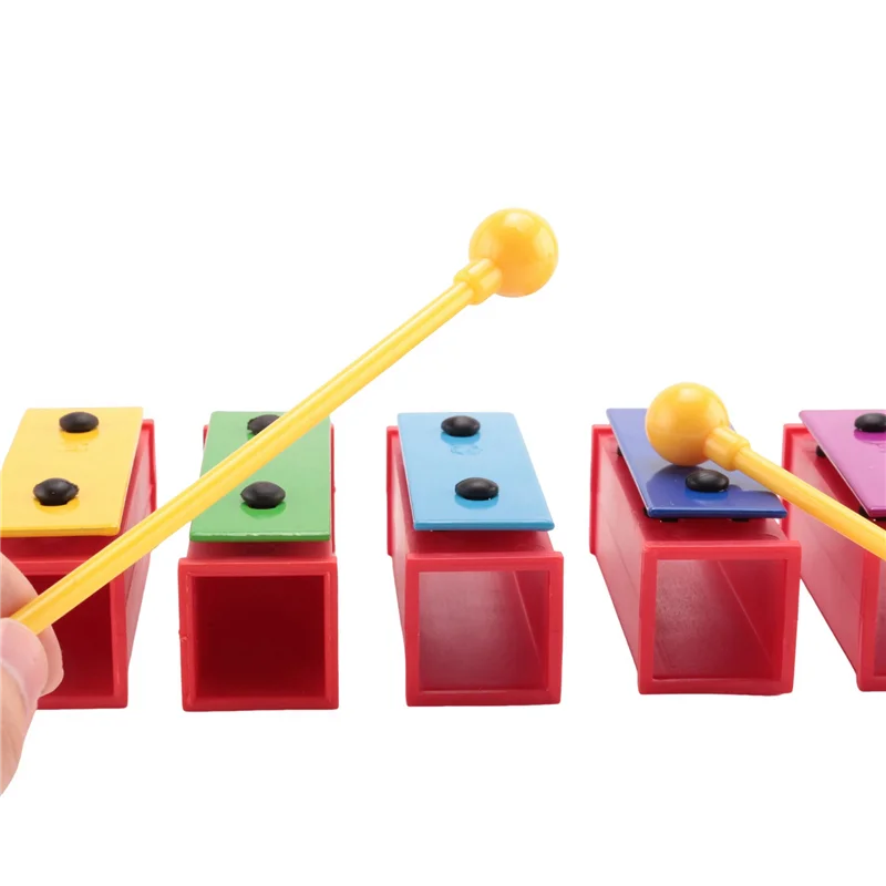 AA75-2 Set 8 Notes Chromatic Xylophone Glockenspiel Resonator Bells With Yellow Case
AA75-2 Set 8 Notes Chromatic Xylophone Glockenspiel Resonator Bells With Yellow Case