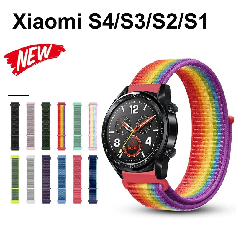 22MM Watch strap For Xiaomi Mi Color 2 Watch S4 S3 S2 S1 Quick Release Nylon Strap For Xiaomi Watch 2 Pro Bracelet Watchband
22MM Watch strap For Xiaomi Mi Color 2 Watch S4 S3 S2 S1 Quick Release Nylon Strap For Xiaomi Watch 2 Pro Bracelet Watchband