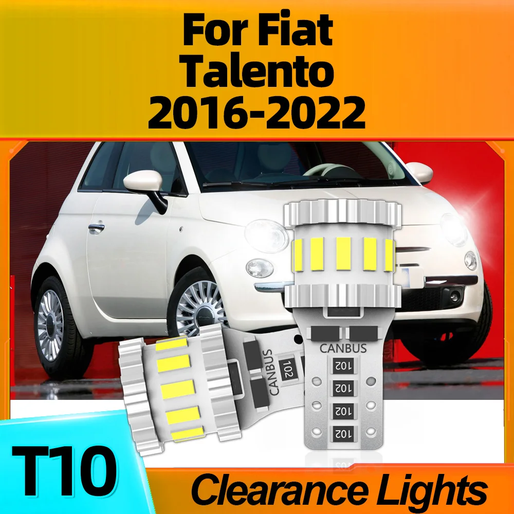 2Pcs T10 W5W LED Clearance Lights Bulbs White 6000K Plug-N-Play 800LM For Fiat Talento 2016 2017 2018 2019 2020 2021 2022
2Pcs T10 W5W LED Clearance Lights Bulbs White 6000K Plug-N-Play 800LM For Fiat Talento 2016 2017 2018 2019 2020 2021 2022