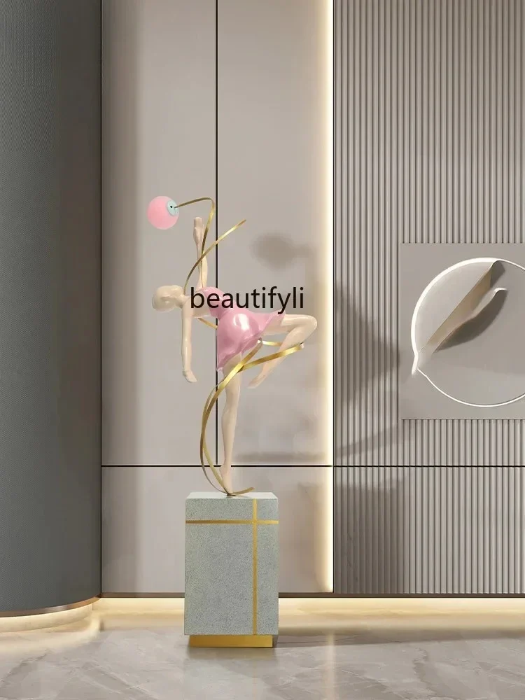FG26 Living room abstract figure ornament hotel aisle luminous lamp decoration art floor sculpture
FG26 Living room abstract figure ornament hotel aisle luminous lamp decoration art floor sculpture