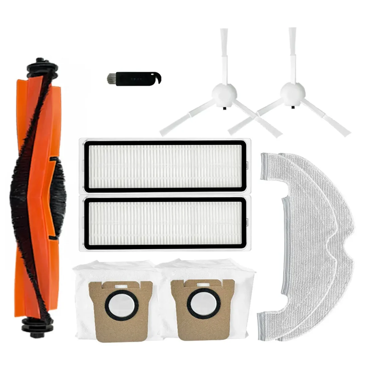 Main Side Brush Hepa Filter Mop Cloth Dust Bag for Xiaomi X10 Robot Vacuum Cleaner Accessories Replacement Spare Parts
Main Side Brush Hepa Filter Mop Cloth Dust Bag for Xiaomi X10 Robot Vacuum Cleaner Accessories Replacement Spare Parts