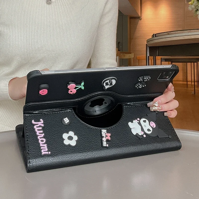 Чехол для iPad Sanrio Anime Kuromi для Pro 11 дюймов 10,5 дюймов Kawaii Cartoon 2022 10-й чехол 360 ° Поворотный защитный чехол для игрушки, детский подарок
Чехол для iPad Sanrio Anime Kuromi для Pro 11 дюймов 10,5 дюймов Kawaii Cartoon 2022 10-й чехол 360 ° Поворотный защитный чехол для игрушки, детский подарок