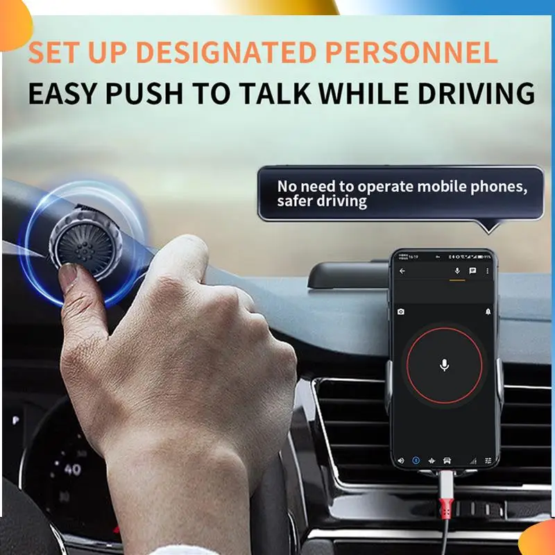 B48A 2X беспроводная Bluetooth PTT кнопка управления рацией с регулируемым ремешком для смартфона Zello IOS Android
B48A 2X беспроводная Bluetooth PTT кнопка управления рацией с регулируемым ремешком для смартфона Zello IOS Android