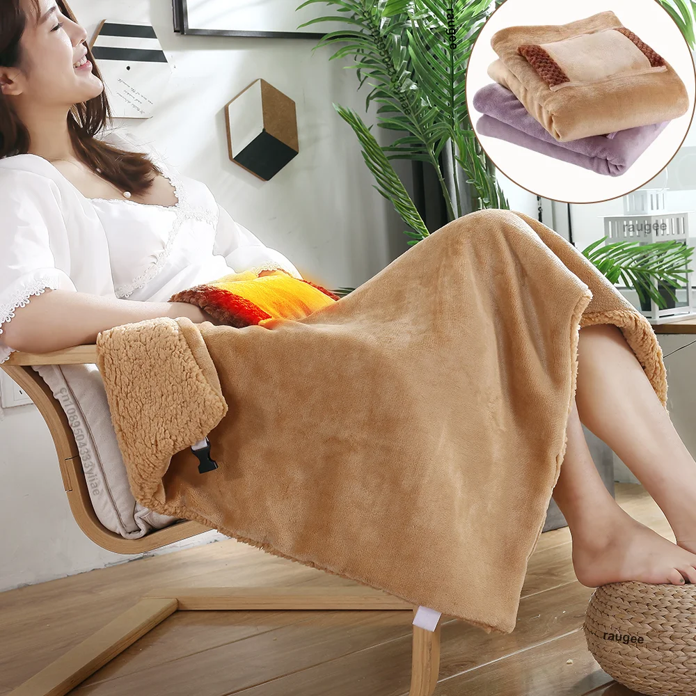 Electric Blanket Portable Heater Mat Flannel Heating Shawl Hands Foot Warmer Thermal Mat Legs Back Body Hot Compress Pad 60x80cm
Electric Blanket Portable Heater Mat Flannel Heating Shawl Hands Foot Warmer Thermal Mat Legs Back Body Hot Compress Pad 60x80cm