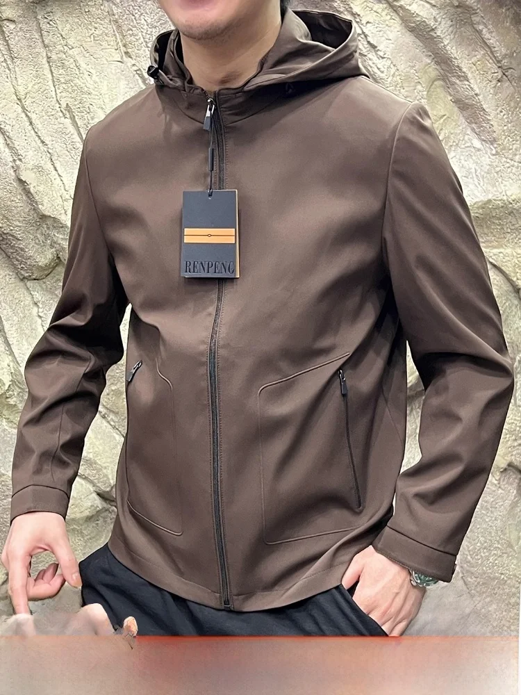 Italian High-End Tee-Proof Lightweight Breathable Men's Busin Casual Hooded Thin Jaet Outerwear for Autumn 2025
Italian High-End Tee-Proof Lightweight Breathable Men's Busin Casual Hooded Thin Jaet Outerwear for Autumn 2025