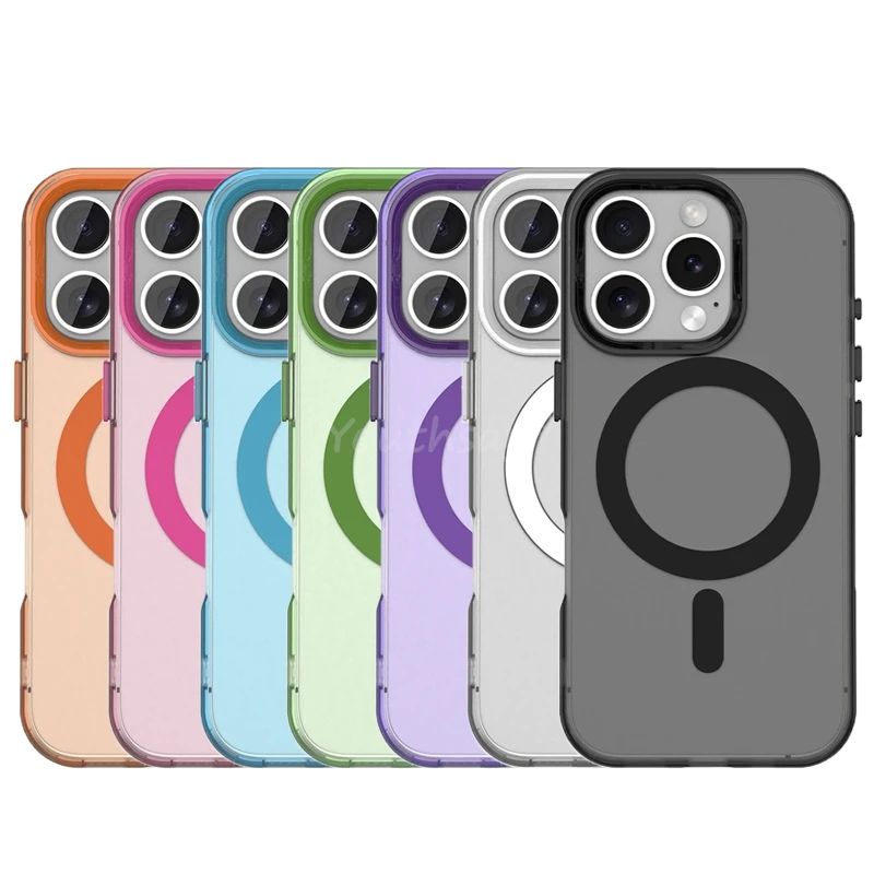 Wireless Charging Case For iPhone 16 Pro Max Case Magnetic Luxury Frosted Silicone For Apple iPhone 16 Pro Max Protector Cover
Wireless Charging Case For iPhone 16 Pro Max Case Magnetic Luxury Frosted Silicone For Apple iPhone 16 Pro Max Protector Cover