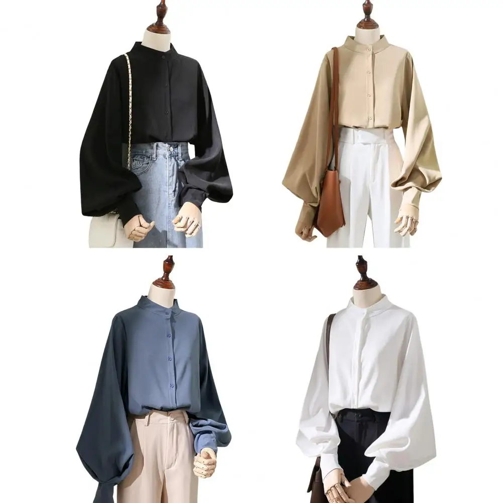 Casual Blouse Tops Spring Summer V Neck Long Sleeve Button Loose OL Workwear Business Blouse Shirts 2025 Office Lady Shirt
Casual Blouse Tops Spring Summer V Neck Long Sleeve Button Loose OL Workwear Business Blouse Shirts 2025 Office Lady Shirt