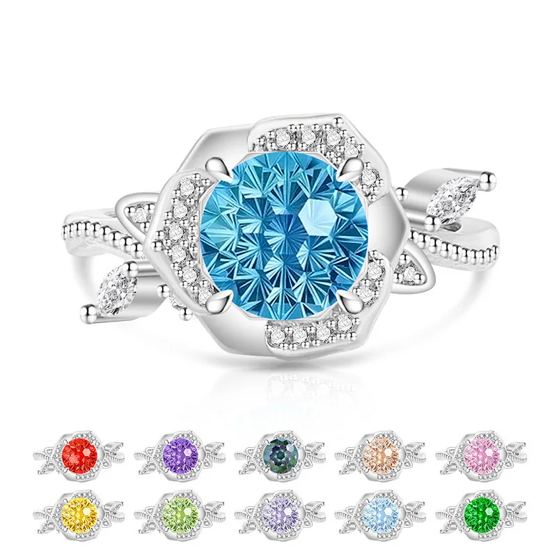 Millennium Cut High Carbon Diamond 925 Sterling Silver Ring Rose Shape Design Sense Charm Lover Jewelry
Millennium Cut High Carbon Diamond 925 Sterling Silver Ring Rose Shape Design Sense Charm Lover Jewelry