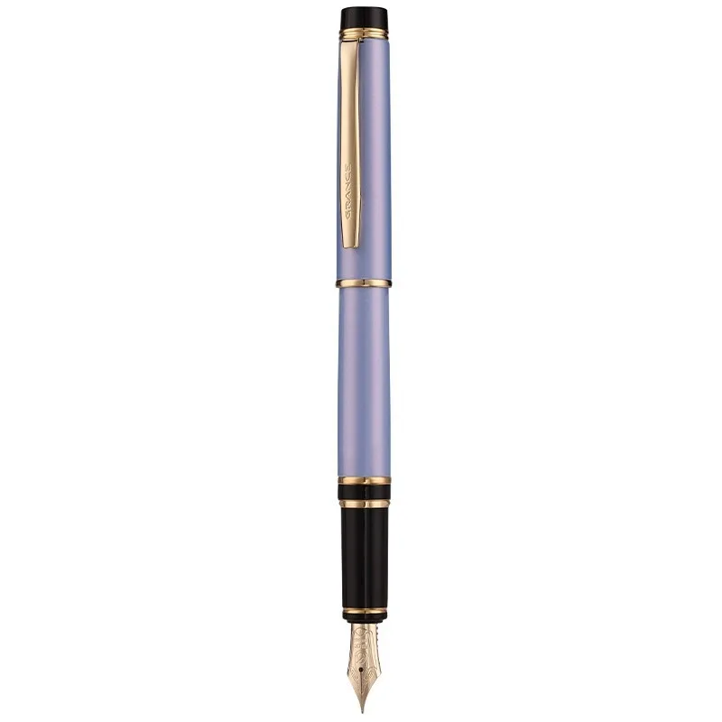 14K Fountain Pen Nib Gold F/M 0.5/0.7MM PILOT Brass Pen Purple Black Resin Novel Designer Business Ink Pen Office Daily Use
14K Fountain Pen Nib Gold F/M 0.5/0.7MM PILOT Brass Pen Purple Black Resin Novel Designer Business Ink Pen Office Daily Use