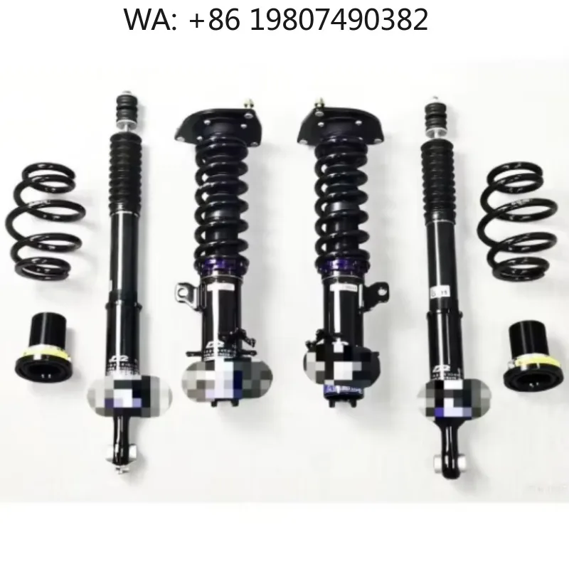Front Rear Brand New Coilover Suspension Damper Set, Height Tunable Steel Shocks, Performance Urban Racing Chassis Upgrade Parts
Front Rear Brand New Coilover Suspension Damper Set, Height Tunable Steel Shocks, Performance Urban Racing Chassis Upgrade Parts