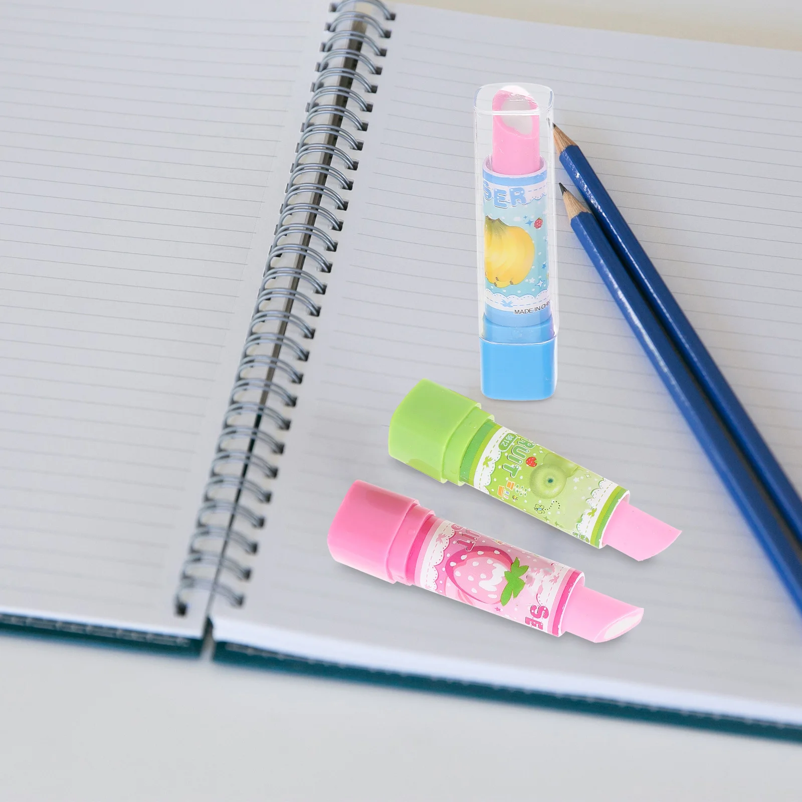 8pcs Cute Mini Fruit Shaped Novelty Kids Stationery Safe Kids Stationery Novelty Eraser School Supplies
8pcs Cute Mini Fruit Shaped Novelty Kids Stationery Safe Kids Stationery Novelty Eraser School Supplies