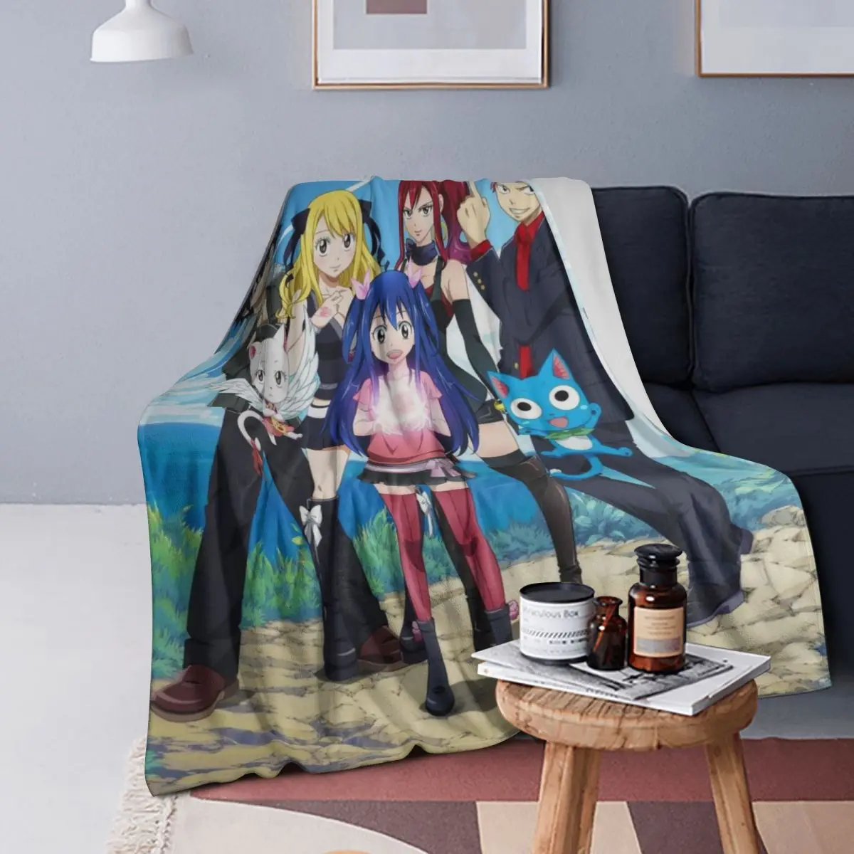Fairy Tail Blanket Soft Warm Flannel Throw Blanket Cover for Bed Living room Picnic Travel Home Couch
Fairy Tail Blanket Soft Warm Flannel Throw Blanket Cover for Bed Living room Picnic Travel Home Couch