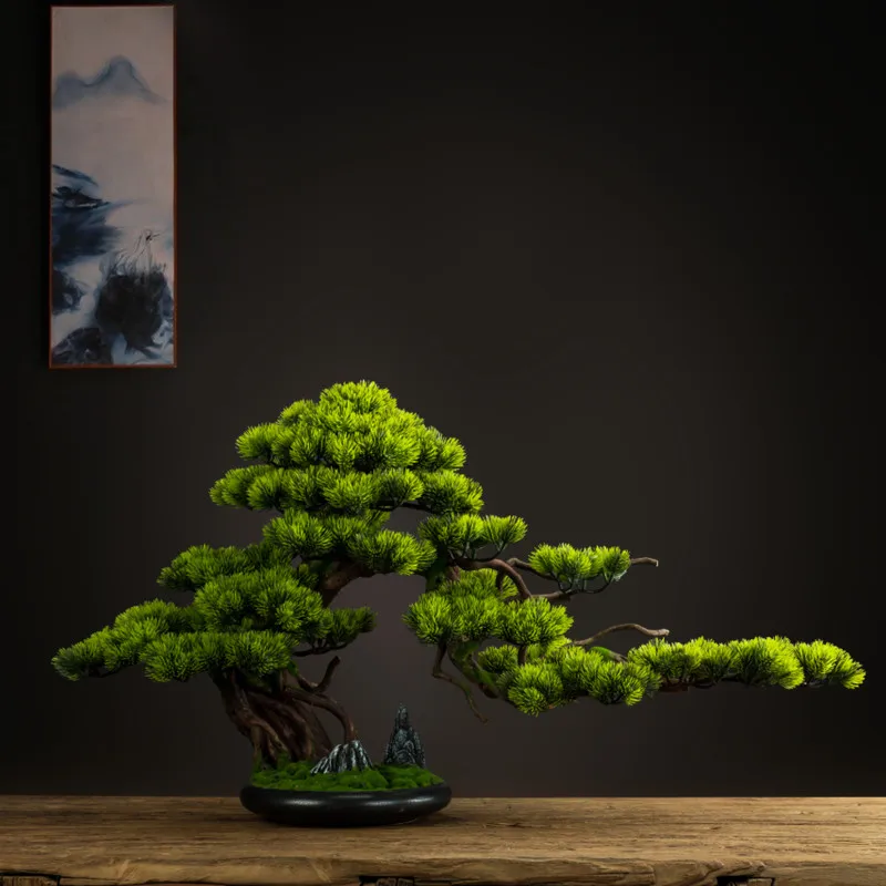 Simulated welcome pine living room fake pine tree bonsai porch office green plant fake tree exhibition hall landscaping decorati
Simulated welcome pine living room fake pine tree bonsai porch office green plant fake tree exhibition hall landscaping decorati