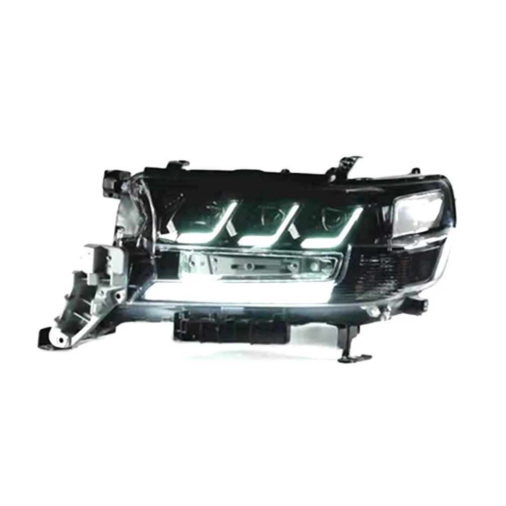 Factory Retrofit LED Headlight For Land Cruiser 2016+ Refitting Head Light With Dynamic Light Effect
Factory Retrofit LED Headlight For Land Cruiser 2016+ Refitting Head Light With Dynamic Light Effect
