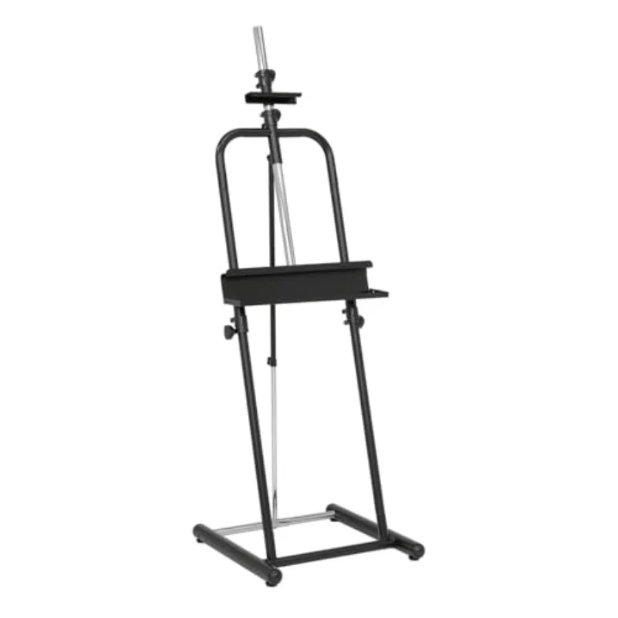Deluxe Easel - Black 22.5" W x 23" D x 87.75" H
Deluxe Easel - Black 22.5" W x 23" D x 87.75" H