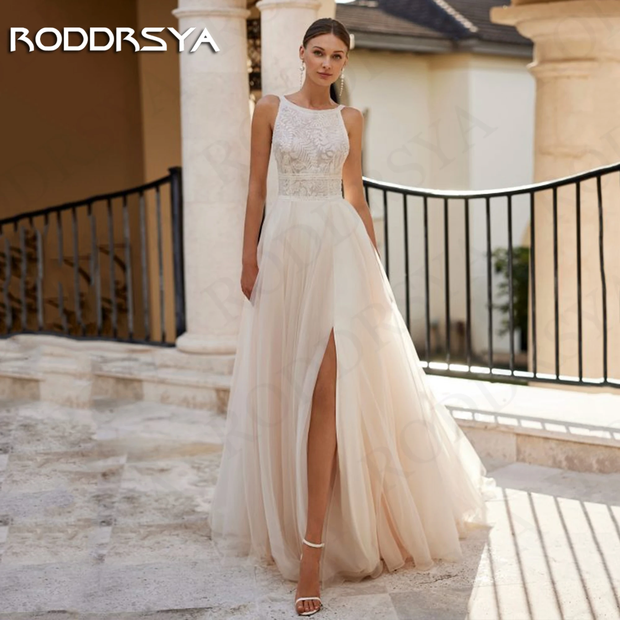 RODDRSYA Bohemian Tulle Wedding Dress Vintage Lace Appliques A Line Boho Bridal Dresses Backless свадебное платье O-Neck Women
RODDRSYA Bohemian Tulle Wedding Dress Vintage Lace Appliques A Line Boho Bridal Dresses Backless свадебное платье O-Neck Women