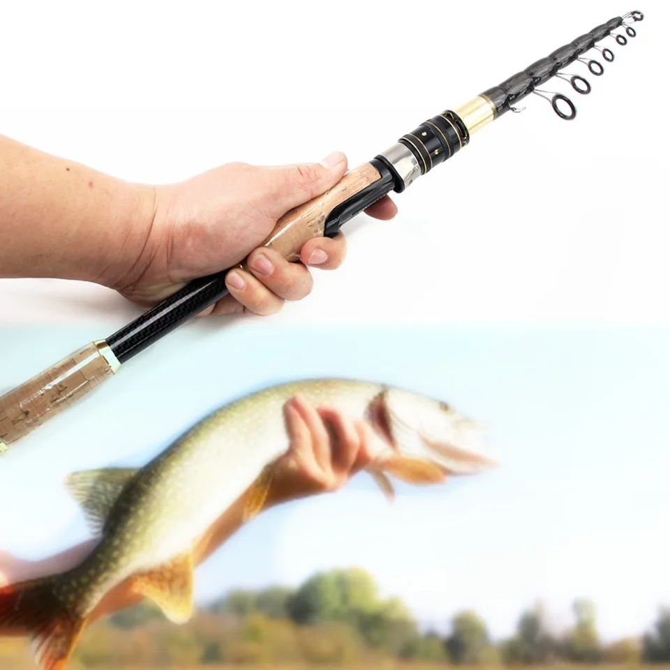 Carbon Telescopic Fishing Rod 1.8M-2.7M Spinning Rod Lightweight Fishing Pole Wooden Handle Power M Fast Fishing Tackle
Carbon Telescopic Fishing Rod 1.8M-2.7M Spinning Rod Lightweight Fishing Pole Wooden Handle Power M Fast Fishing Tackle