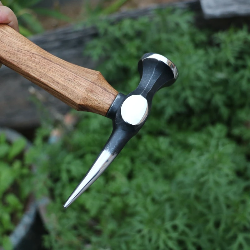 Outdoor Multi-functional High-carbon Steel Hammer with Hand-polished Zebra Wood Handle High-quality EDC Tool
Outdoor Multi-functional High-carbon Steel Hammer with Hand-polished Zebra Wood Handle High-quality EDC Tool