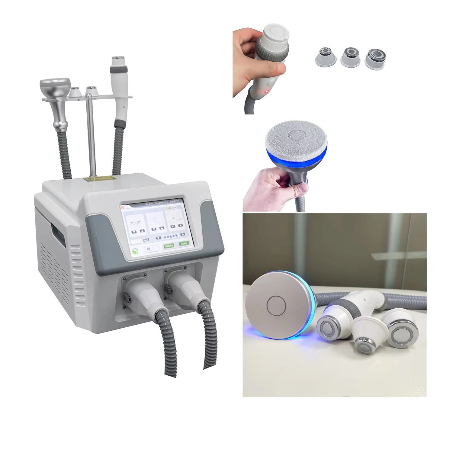 2 Probes Face and Body Cryolift Double Chin Reducer Face Slimming Cryofrequencia Machine
2 Probes Face and Body Cryolift Double Chin Reducer Face Slimming Cryofrequencia Machine
