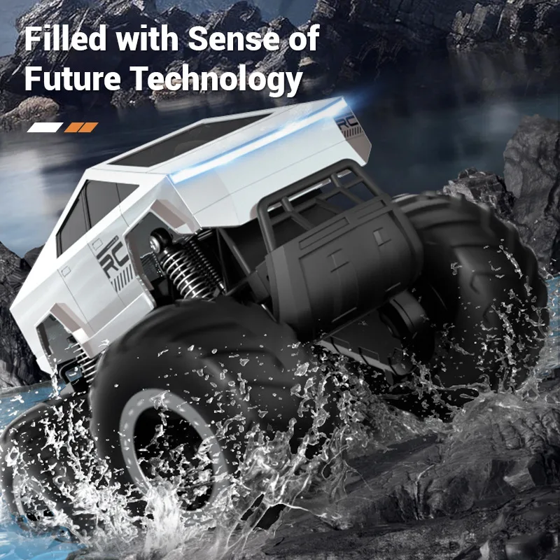 New 4WD Water & Land Amphibious RC Car, Waterproof Electric Off-Road Crawler Remote Control Toy for Kids Birthday Gift
New 4WD Water & Land Amphibious RC Car, Waterproof Electric Off-Road Crawler Remote Control Toy for Kids Birthday Gift