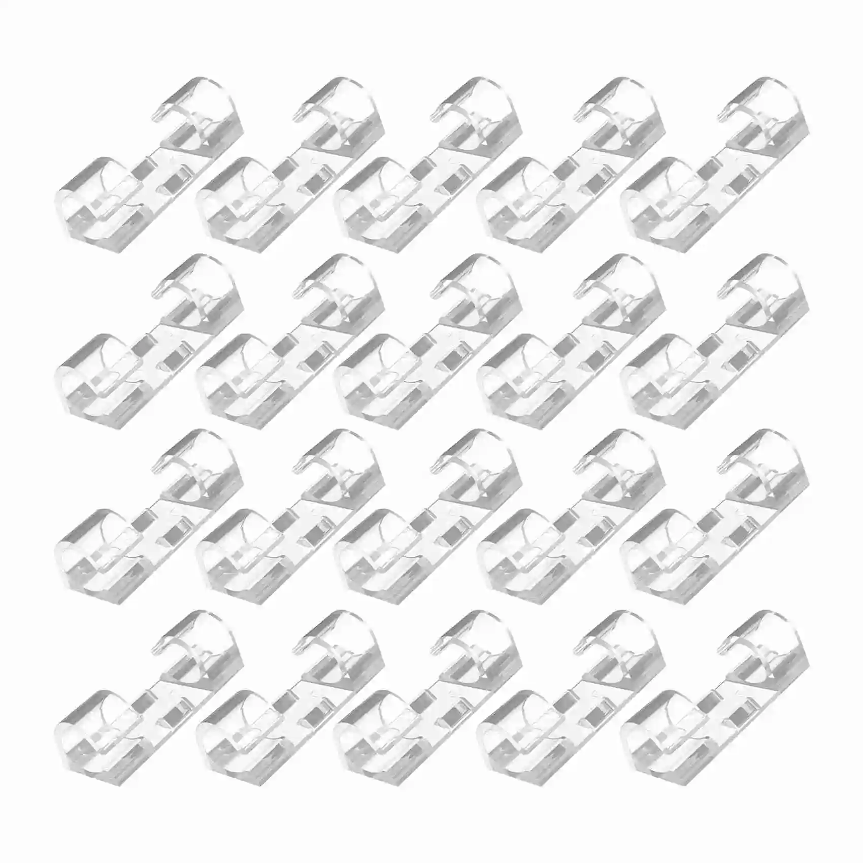 New 100PCS Cable Clips Cable Tidy Wire Holder with Strong Self Adhesive Pads Plastic Cord Management Organiser Transparent
New 100PCS Cable Clips Cable Tidy Wire Holder with Strong Self Adhesive Pads Plastic Cord Management Organiser Transparent