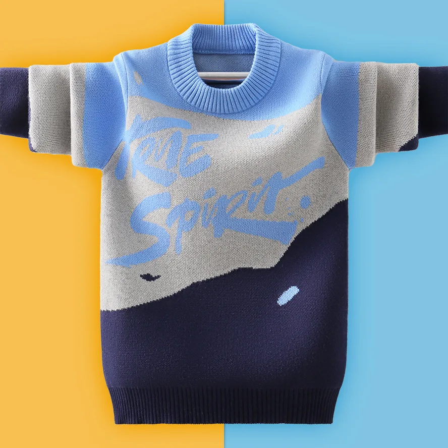 Children Cotton Sweaters 3-17T Kids Spring-Winter Warm Jacket Baby Boys Pullovers Long Sleeve Knitted Turndown Collar Clothing
Children Cotton Sweaters 3-17T Kids Spring-Winter Warm Jacket Baby Boys Pullovers Long Sleeve Knitted Turndown Collar Clothing