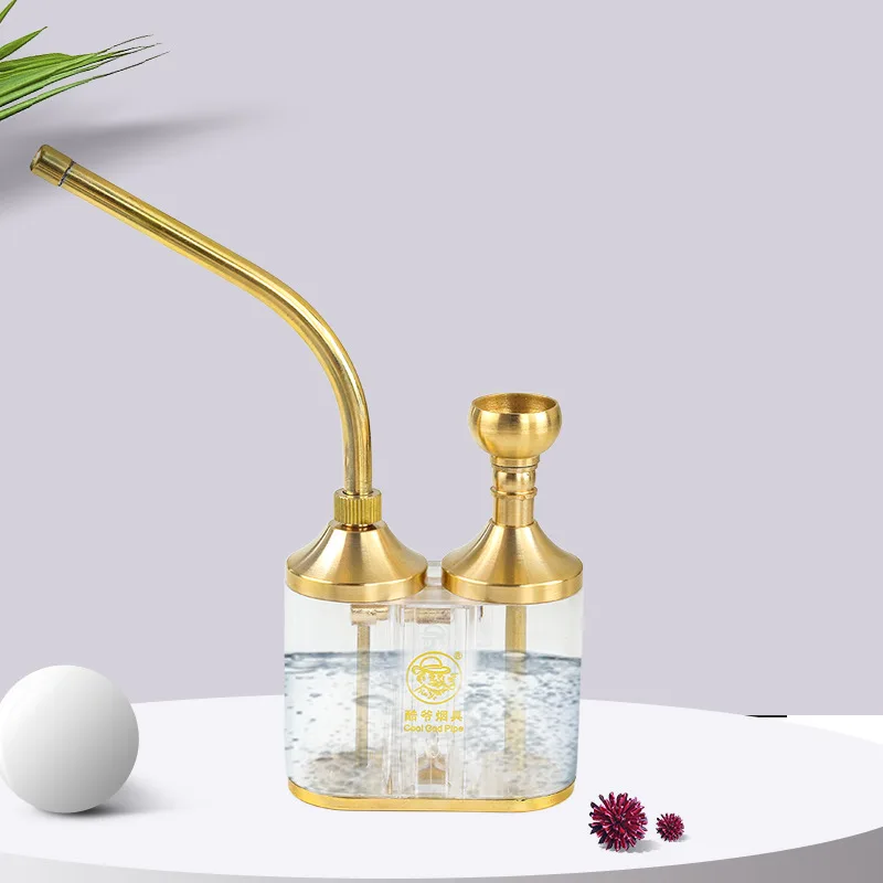 Dual Chamber 4-in-1 Portable Water Pipe Filter Detachable Easy Clean Copper Smoking Hookah Tube for Tobacco Vape Filtering
Dual Chamber 4-in-1 Portable Water Pipe Filter Detachable Easy Clean Copper Smoking Hookah Tube for Tobacco Vape Filtering