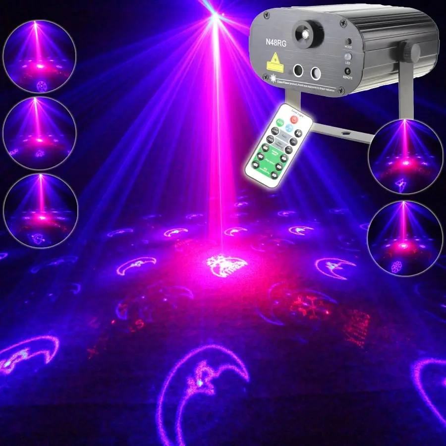 ESHINY Remote MINI R&B Laser 24 Christmas Patterns Projector Blue Led Club Bar DJ Lighting Dance Xmas Disco Party Light T139D2
ESHINY Remote MINI R&B Laser 24 Christmas Patterns Projector Blue Led Club Bar DJ Lighting Dance Xmas Disco Party Light T139D2