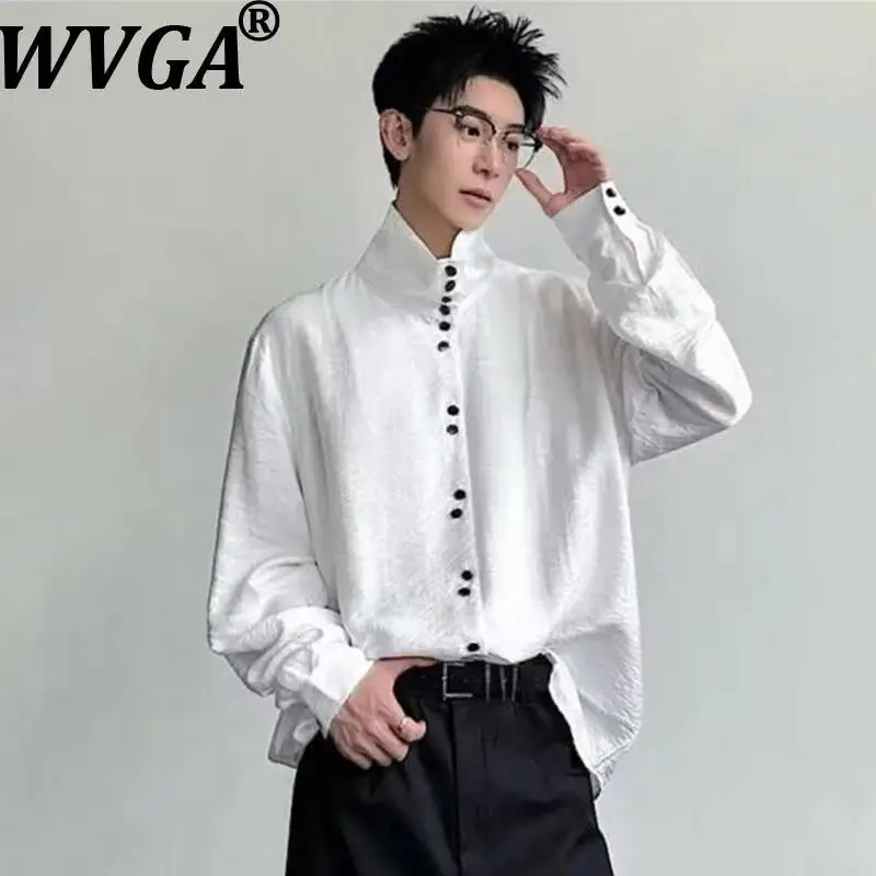WVGA 2026 Spring Summer New Men's High-Street Design Unique Multi-Button Stand-Up Collar Shirt Niche Chic Casual Tops Ins W24329
WVGA 2026 Spring Summer New Men's High-Street Design Unique Multi-Button Stand-Up Collar Shirt Niche Chic Casual Tops Ins W24329