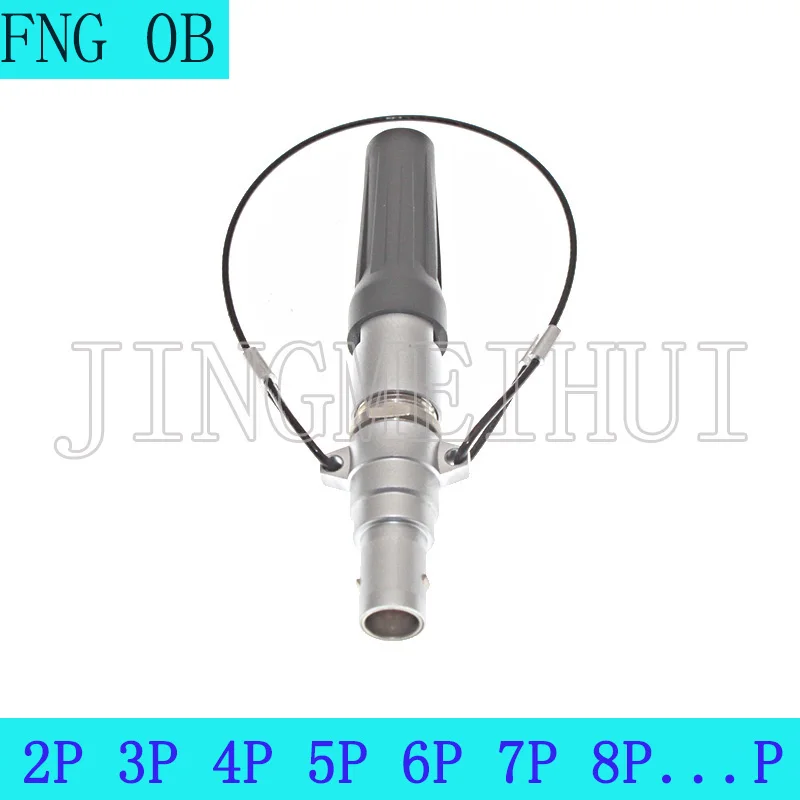 FNG 0B 2 3 4 5 6 7 9 Pin Push-pull Self-locking Male Plug Lndustrial Connector With Cable Clamp And Release Cord
FNG 0B 2 3 4 5 6 7 9 Pin Push-pull Self-locking Male Plug Lndustrial Connector With Cable Clamp And Release Cord