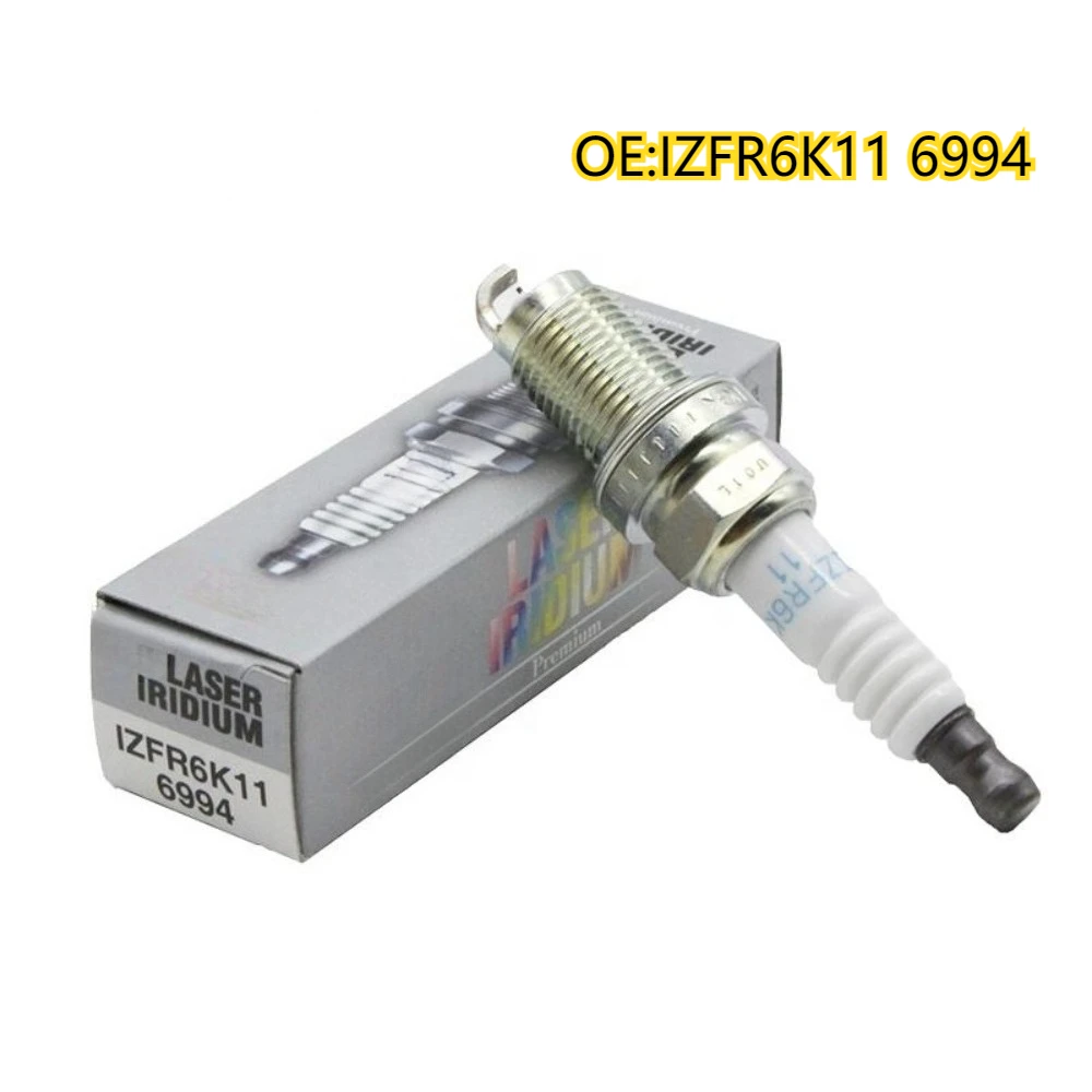 High quality New For IZFR6K11 6994 Laser iridium spark plug suitable for Accord Civic CRV Acura
High quality New For IZFR6K11 6994 Laser iridium spark plug suitable for Accord Civic CRV Acura