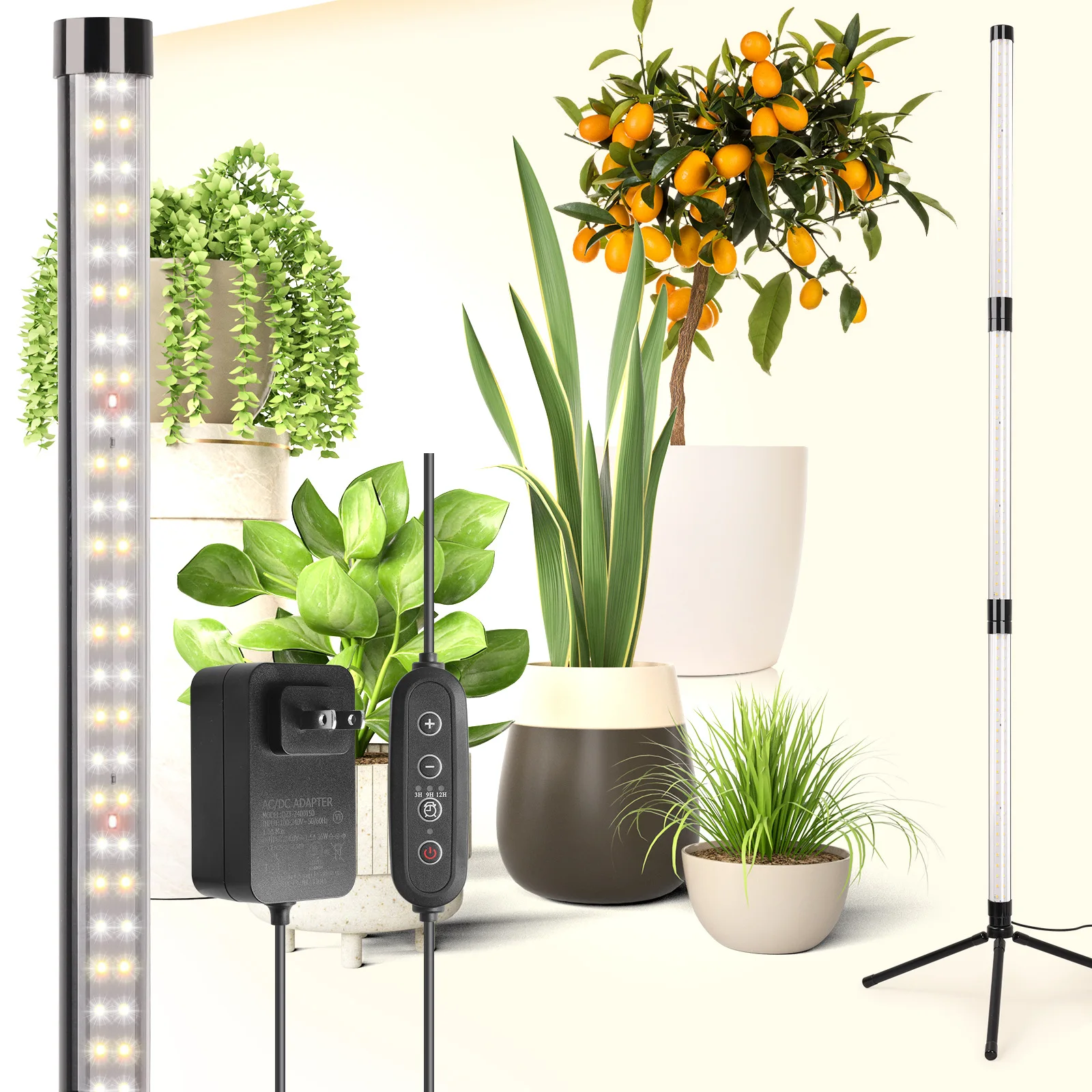 LED Detachable Full Spectrum Timed Plant Growth Light, Aquarium Seedling Supplement Light
LED Detachable Full Spectrum Timed Plant Growth Light, Aquarium Seedling Supplement Light