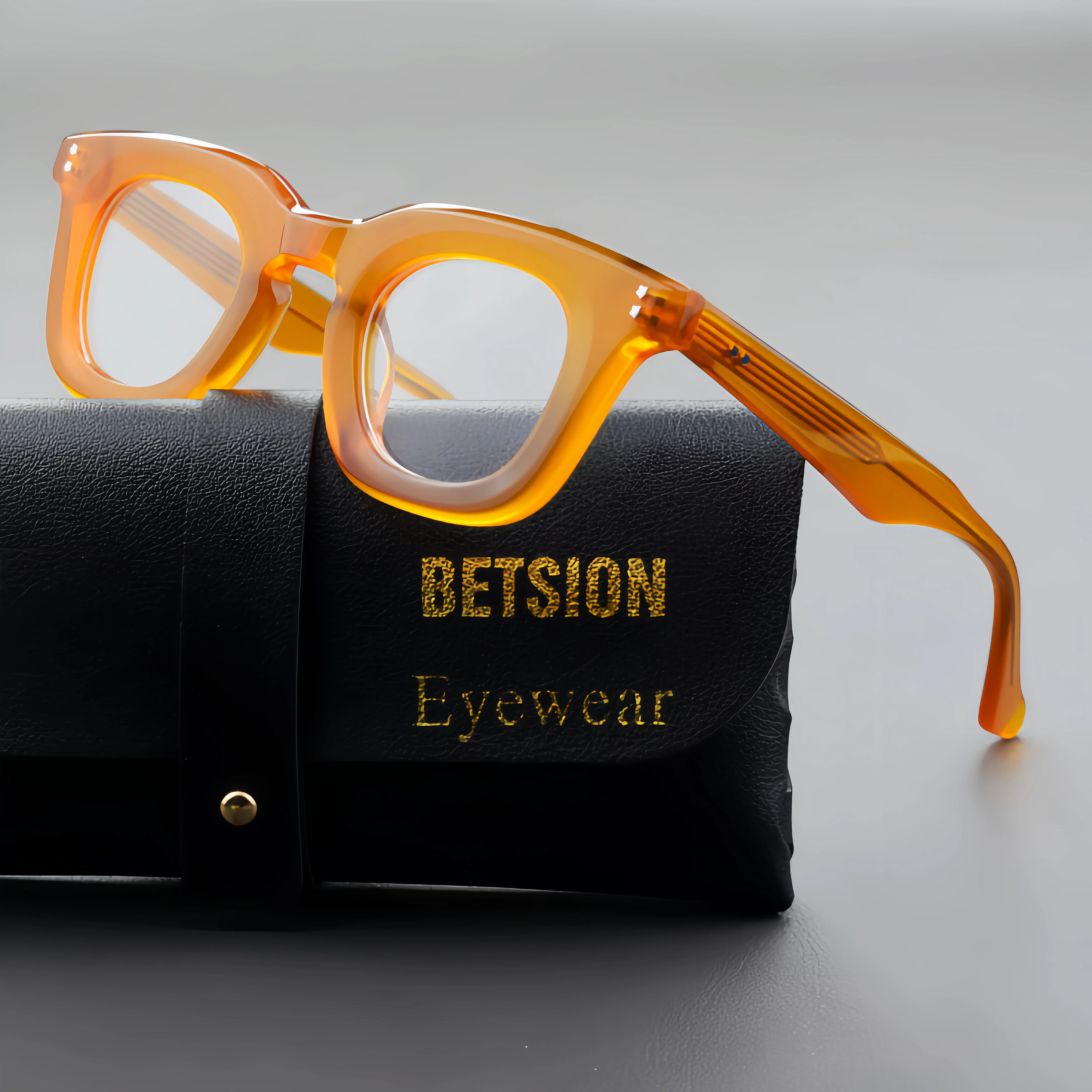 BETSION Vintage Thick Square Acetate Eyeglasses Retro Full Rim Eyewear Men and Women Trendy Classic Spectacles #23214
BETSION Vintage Thick Square Acetate Eyeglasses Retro Full Rim Eyewear Men and Women Trendy Classic Spectacles #23214