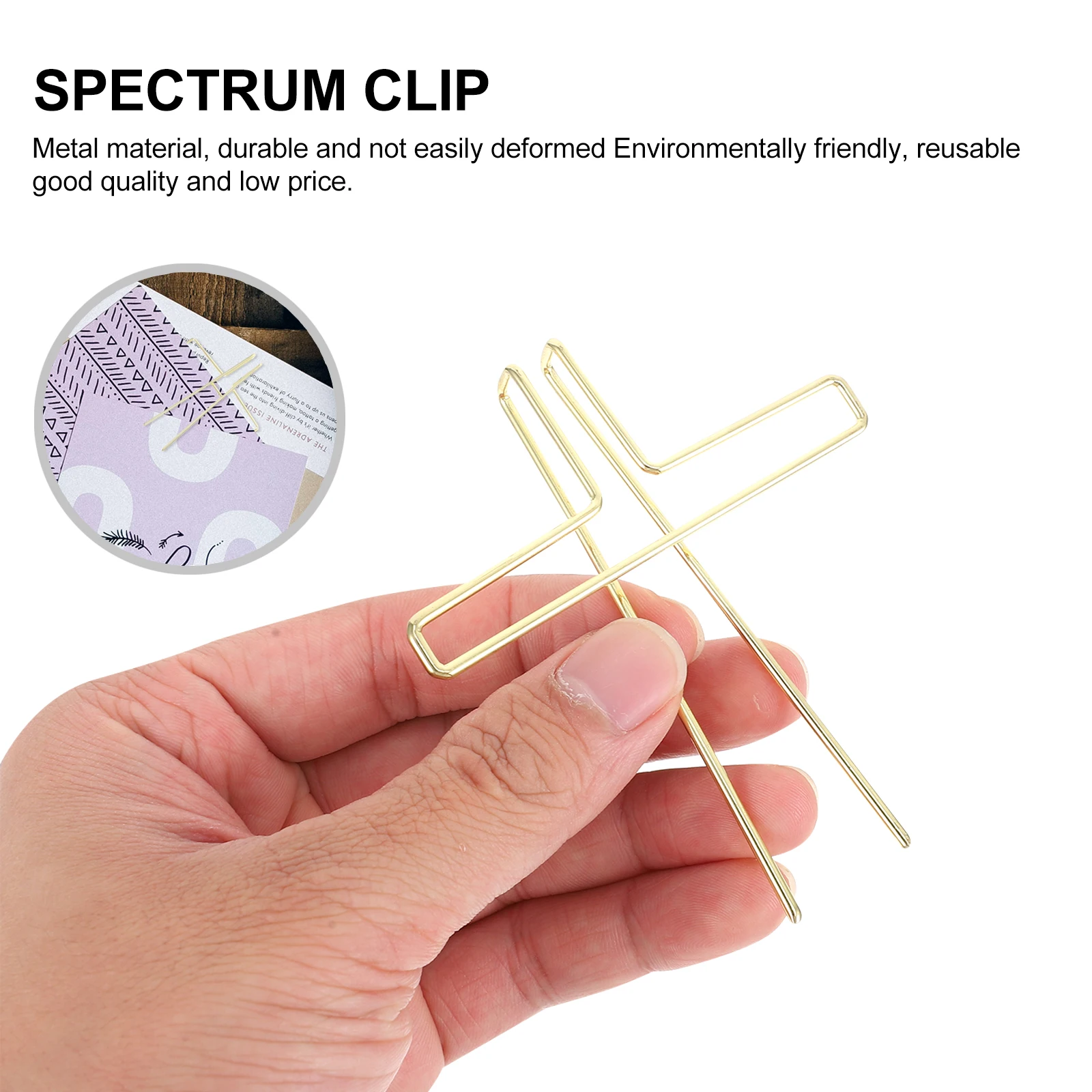 2 Pcs Stave Folder Sheet Music Clip Piano Score Fixed Universal Page Fixing Metal Book
2 Pcs Stave Folder Sheet Music Clip Piano Score Fixed Universal Page Fixing Metal Book