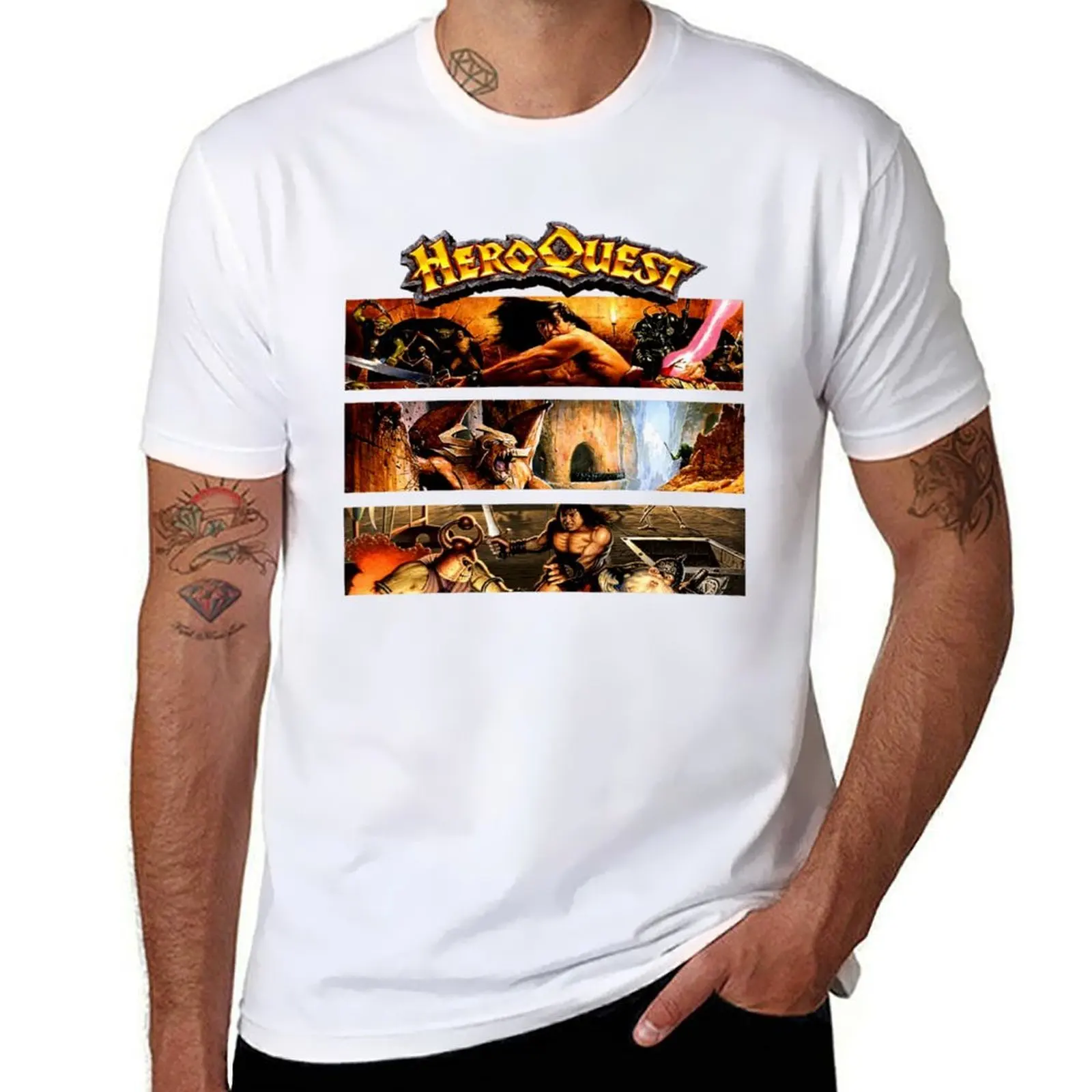 heroquest 90s T-Shirt printed t shirts for man man t shirt cotton t shirts designer T-shirt
heroquest 90s T-Shirt printed t shirts for man man t shirt cotton t shirts designer T-shirt