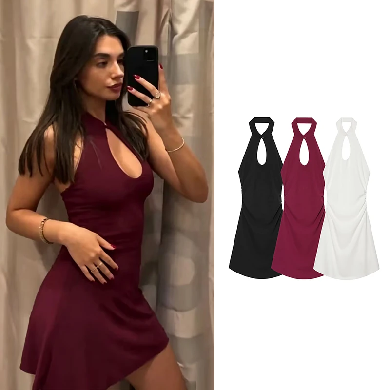 New Women's Dress Summer 2026 Fashion Tight-fitting Elegant Mini Party Dress Women Chic Summer Youth Travel Holiday Street Dress
New Women's Dress Summer 2026 Fashion Tight-fitting Elegant Mini Party Dress Women Chic Summer Youth Travel Holiday Street Dress