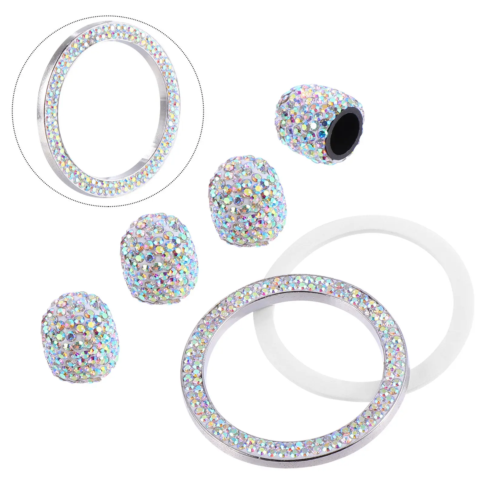 1Set Rhinestone Tire Stem Caps Alloy Dust Cover for Car Wheels Sparkling Luxury Decoration Protect Valve from Dirt Snow Rain
1Set Rhinestone Tire Stem Caps Alloy Dust Cover for Car Wheels Sparkling Luxury Decoration Protect Valve from Dirt Snow Rain