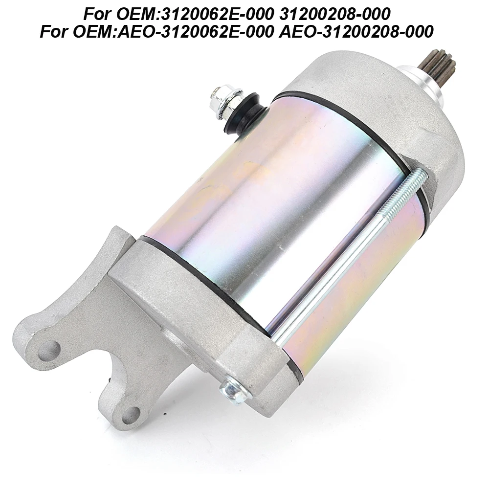 Motorcycle Starter Motor For Aeon ATV Bistrada 3.5 Cube 350 4WD Crossland 400 4x4 Cobra 419 LoF SX/SM For GOES ATV 360 Max 4x2
Motorcycle Starter Motor For Aeon ATV Bistrada 3.5 Cube 350 4WD Crossland 400 4x4 Cobra 419 LoF SX/SM For GOES ATV 360 Max 4x2