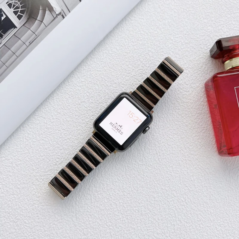 Ремешок керамический металлический для Apple Watch Band 46 мм 45 мм 41 мм 44 мм 40 мм Ultra 2 49 мм, браслет для часов Correa iWatch 10 9 8 7 6 5 4 SE Correa
Ремешок керамический металлический для Apple Watch Band 46 мм 45 мм 41 мм 44 мм 40 мм Ultra 2 49 мм, браслет для часов Correa iWatch 10 9 8 7 6 5 4 SE Correa