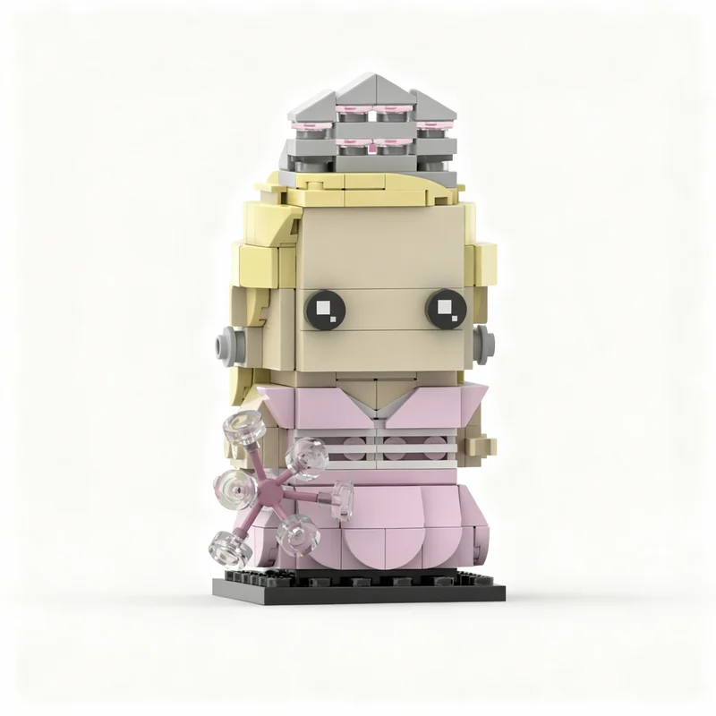 NEW 241PCS MOC Creative Model Glinda Wicked Brickheadz Technology DIY Assembly Building Blocks Display Birthday Gift Decor Set
NEW 241PCS MOC Creative Model Glinda Wicked Brickheadz Technology DIY Assembly Building Blocks Display Birthday Gift Decor Set
